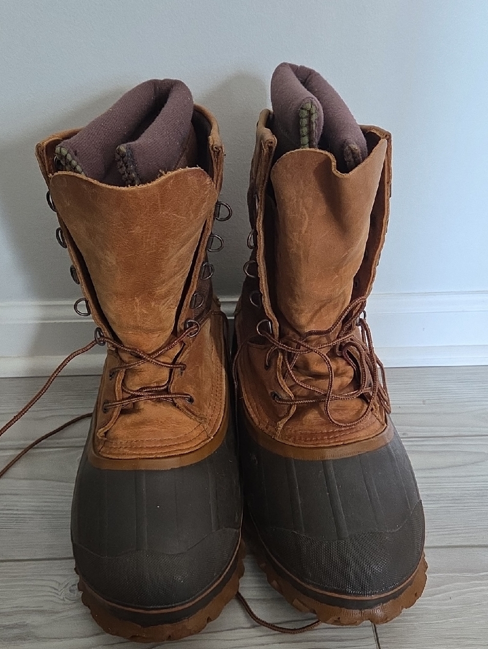 LaCrosse Brown and Tan Waterproof Men's Outdoor Boots Size 10